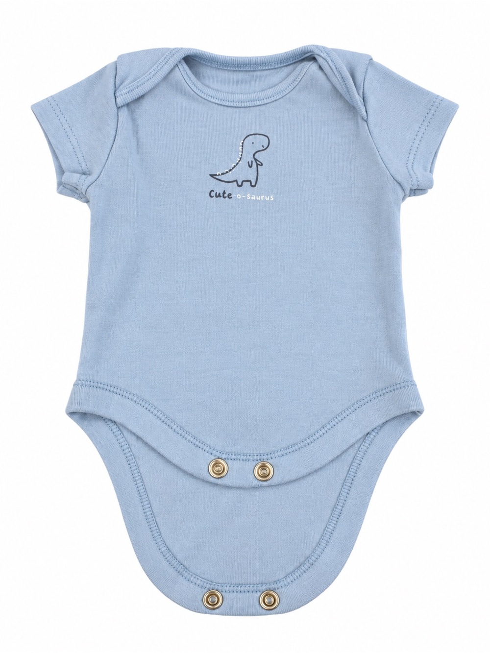 Primark Light Blue Cute-o-saurus Baby Bodysuit